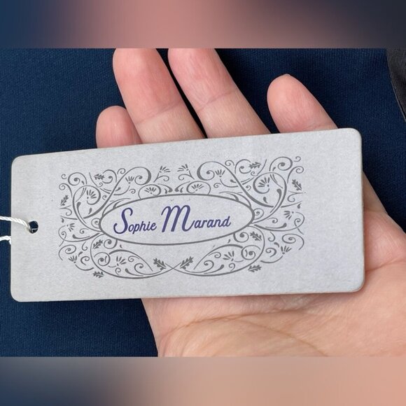 Sophie Marand colorblock dress size 42/ 8 - Picture 7 of 12